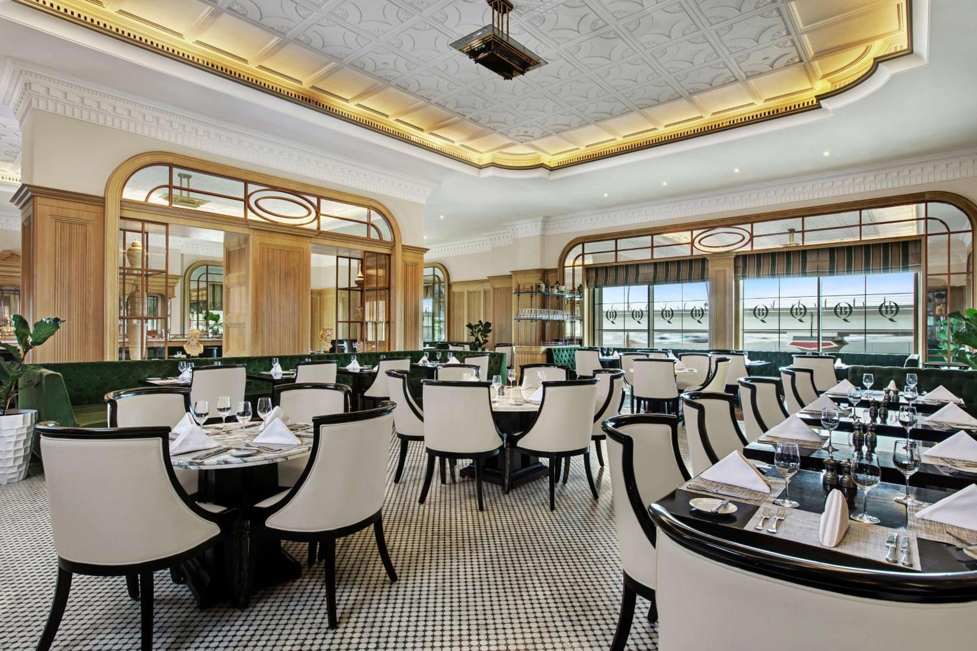 الحبتور بالاس دبي،أحد فنادق ومنتجعات إل إكس آر المظهر الخارجي الصورة The interior of the restaurant