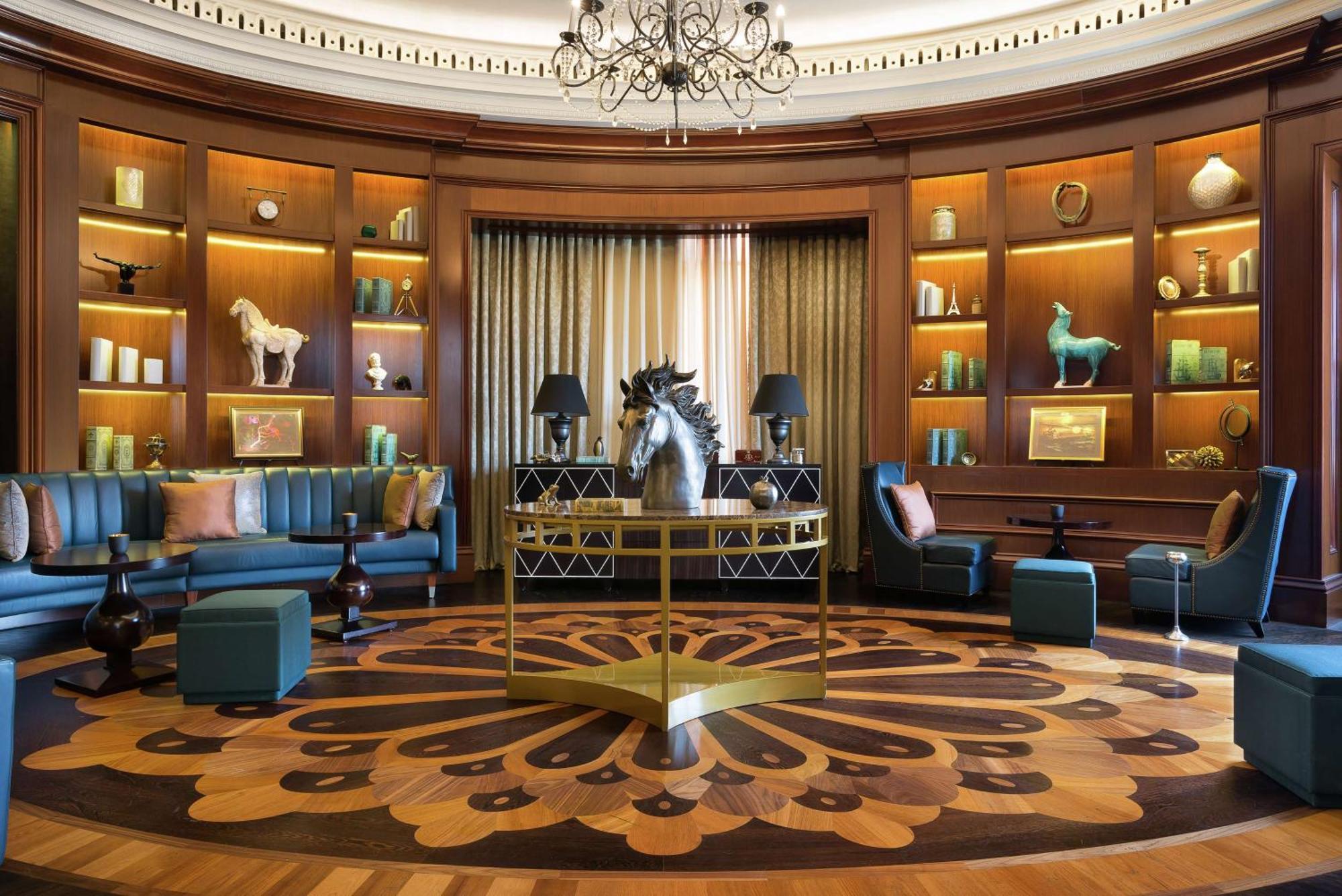 الحبتور بالاس دبي،أحد فنادق ومنتجعات إل إكس آر المظهر الخارجي الصورة The lobby of the Four Seasons Hotel
