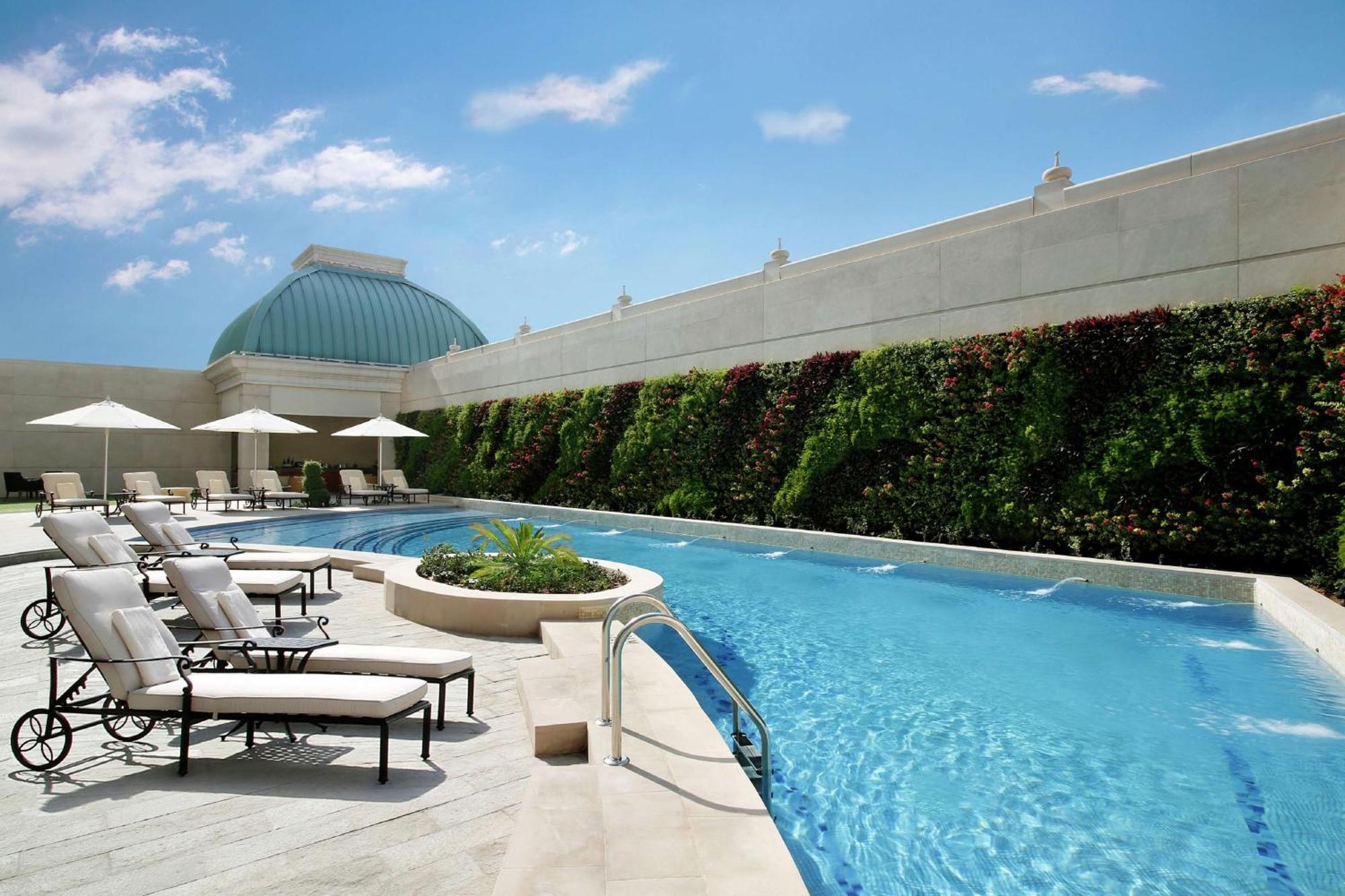 الحبتور بالاس دبي،أحد فنادق ومنتجعات إل إكس آر المظهر الخارجي الصورة Rooftop pool