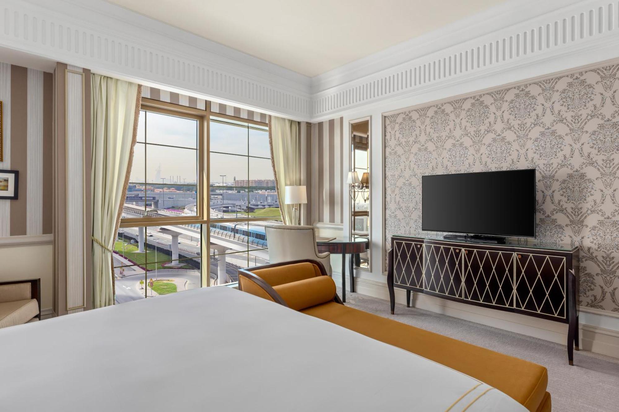 الحبتور بالاس دبي،أحد فنادق ومنتجعات إل إكس آر المظهر الخارجي الصورة A guest room at the hotel